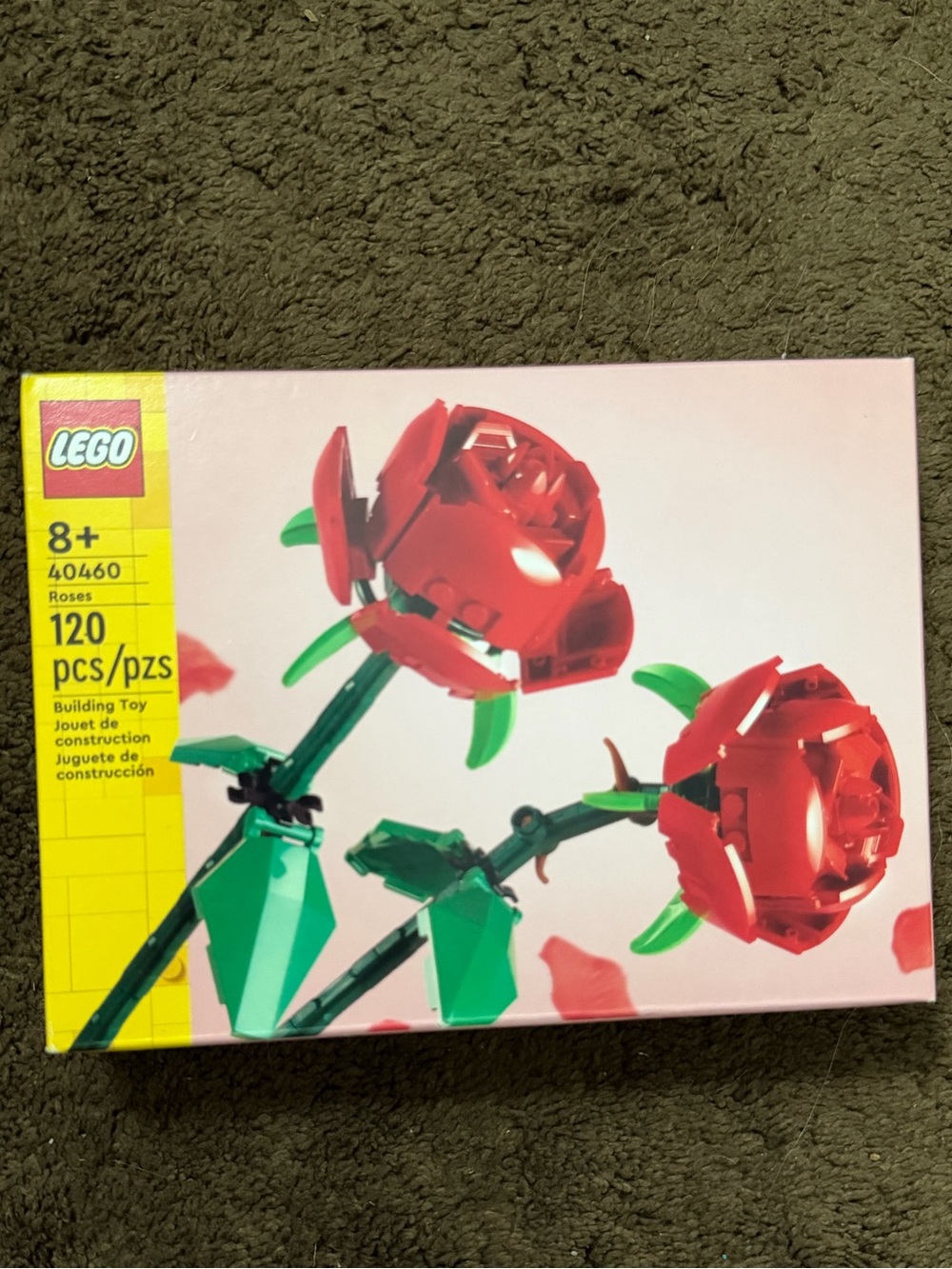 Lego 40460 Red Roses with Stems Building Set All Ages 8+